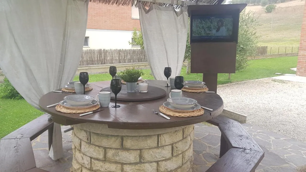 Val D'Orcia Deluxe 1 Elegante Casa Immersa Nel Verde Con Wifi, Giardino E Parcheggio San Giovanni dʼAsso Itálie
